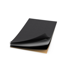 Butyl Rubber Car Deadening Mat 3 In 1 Black non-woven Fabric