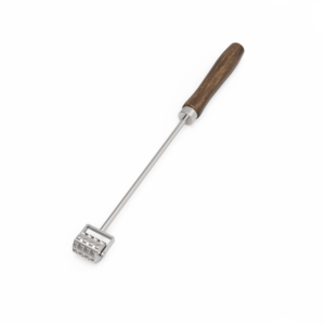 Heat Insulation Roller Tool Long Wood Handle Metal Wheel